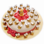 Tort z pszczołami