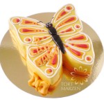 Tort w kształcie motyla, tort motylek