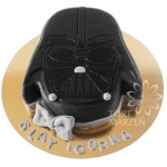 Tort w kształcie hełmu Lorda Vadera