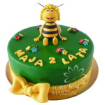 Tort z figurką Pszczółki Mai