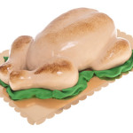 Tort 3D pieczony kurczak