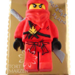 Tort 2D ludzik lego ninjago