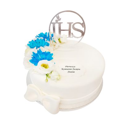 Tort 3 dla chłopca na Komunię Świętą