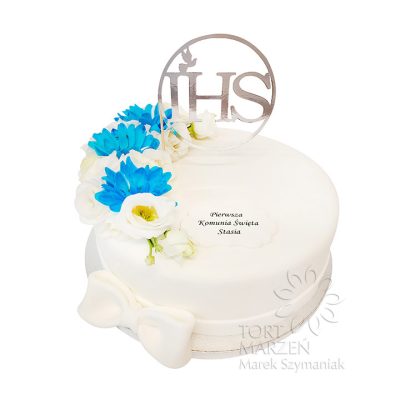 Tort 3 dla chłopca na Komunię Świętą