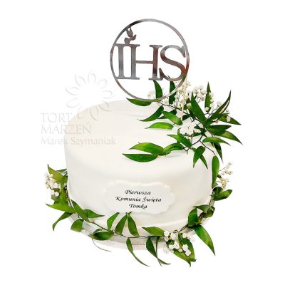Tort 4 dla chłopca na Komunię Świętą